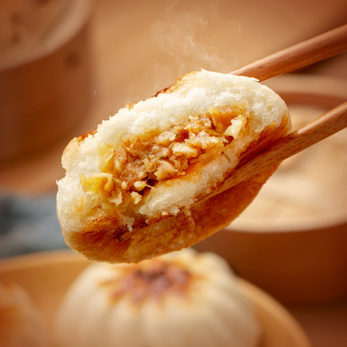 稻香万好生煎包家庭装速冻包子菜包早餐馒头半成品加热即食肉包 - 图2