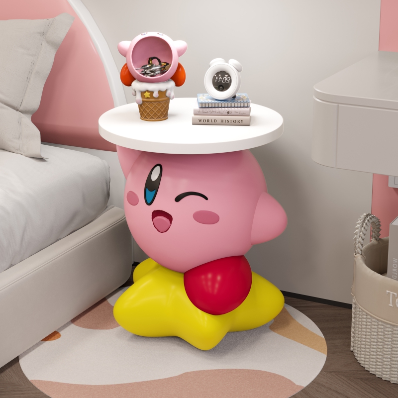 儿童房床头柜卡通创意可爱女孩粉色小房间替代品2024新款家用卧室,淘宝优惠券,粉丝福利购,淘宝优惠卷