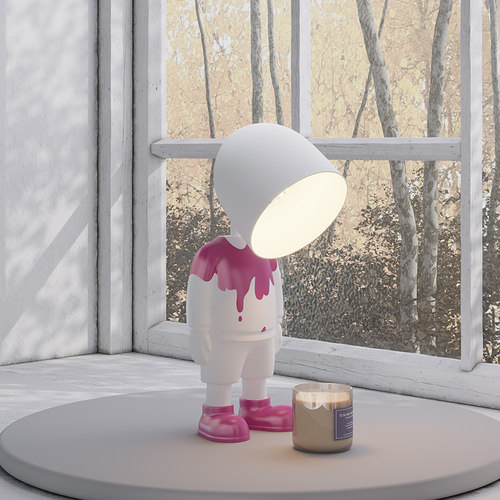 融蜡灯米奇手台灯香薰灯蜡烛灯手握灯融烛灯米老鼠家用卧室床头灯 - 图0