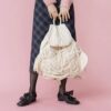 Casselini Japanese pleated large-capacity backpack