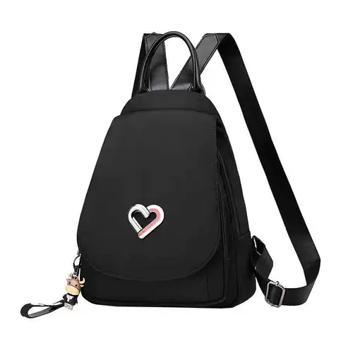 Рюкзак, сумка через плечо, модный универсальный ранец, шоппер для путешествий, ткань оксфорд, коллекция 2023, в корейском стиле