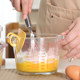 Glass egg beating bowl egg liquid filter cup