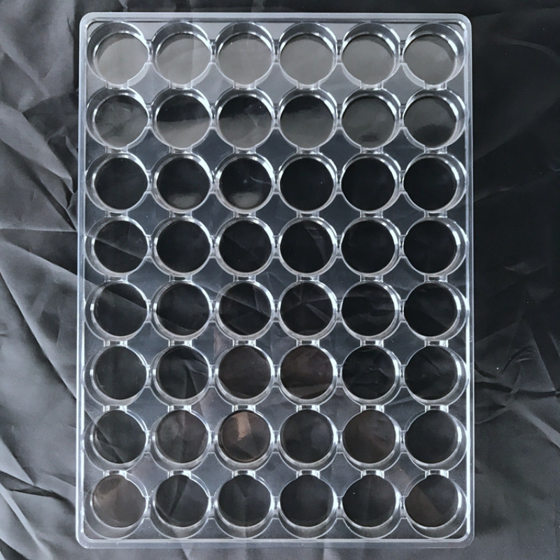 48格圆形吸塑盒透明塑料托盘光学镜片吸塑盘IC非防静电吸塑周转盘,淘宝优惠券,粉丝福利购,淘宝优惠卷