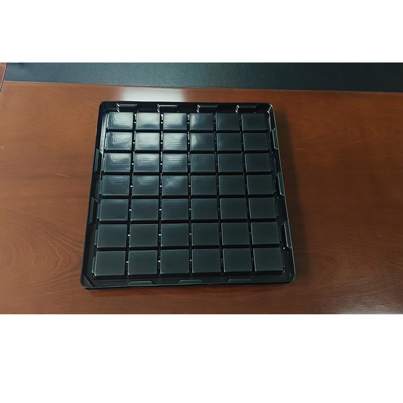 42格防静电零件盒塑料胶周转箱电子元件盒黑色托盘方盘手机物料盒,淘宝优惠券,粉丝福利购,淘宝优惠卷