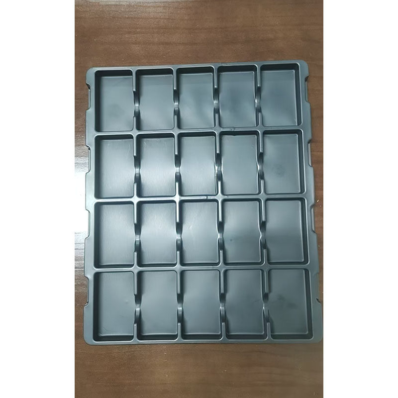 20格吸塑盘托盘长方形吸塑包装盒非防静电托盘透明现货电子吸塑盘,淘宝优惠券,粉丝福利购,淘宝优惠卷