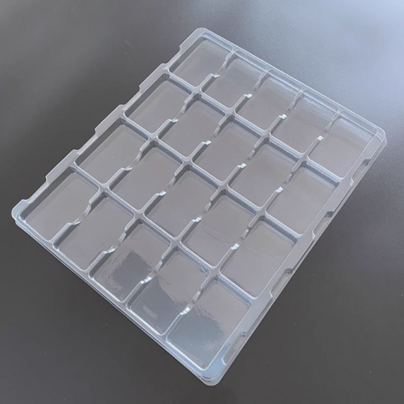 20格吸塑盘托盘长方形吸塑包装盒非防静电托盘透明现货电子吸塑盘,淘宝优惠券,粉丝福利购,淘宝优惠卷