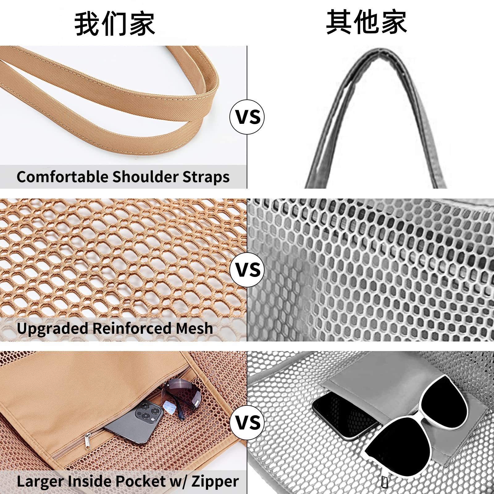 2023新款ins风透明网眼单肩挎包时尚轻便百搭购物袋手提袋沙滩包,淘宝优惠券,粉丝福利购,淘宝优惠卷