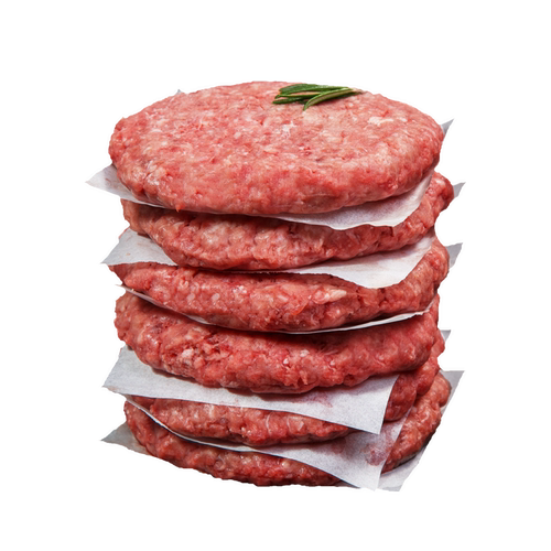 西捷安格斯牛肉饼汉堡肉饼西餐儿童早餐调理食材半成品快手餐牛排 - 图3