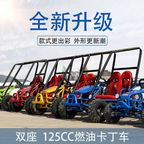 125cc drive scenic kart for adults and children