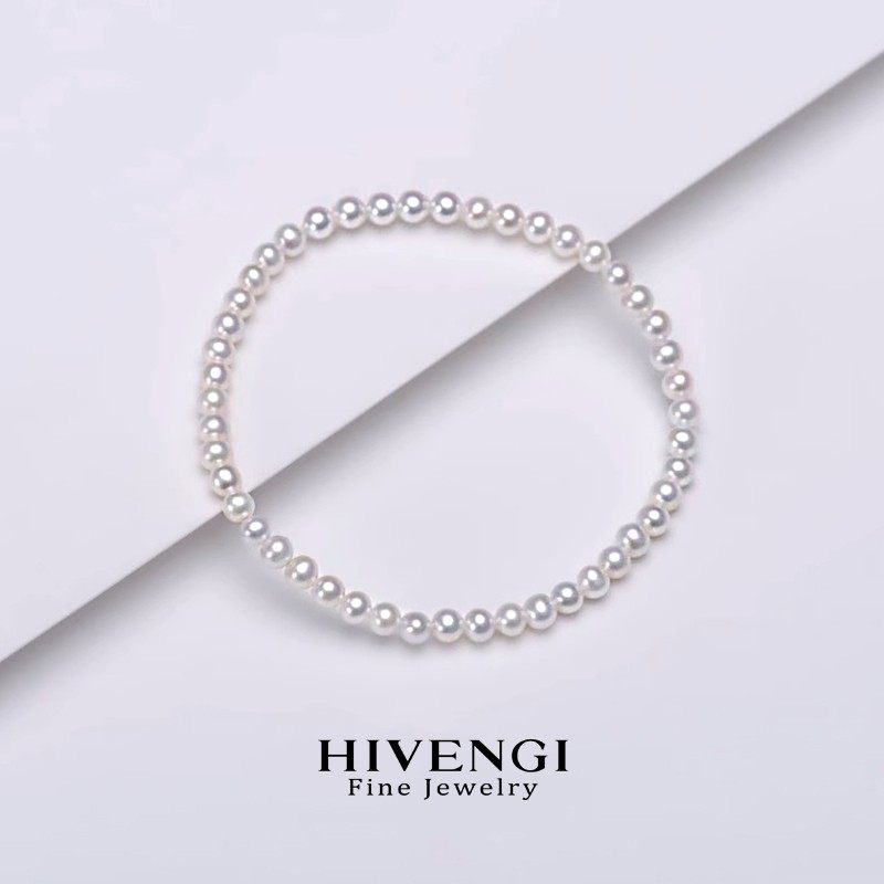 诸暨正圆天然极光淡水baby珍珠手链 媲美akoya小米珠弹力手绳3mm,淘宝优惠券,粉丝福利购,淘宝优惠卷