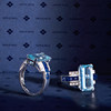 Hivengi carat natural 18k white gold aquamarine