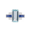 Hivengi carat natural 18k white gold aquamarine
