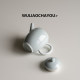 ເບື່ອຊາຫມູ່ເພື່ອນ Shadow Celadon Ningxiang ຫມໍ້ Ceramic Teapot ດຽວ Kung Fu ຊາຈີນຊຸດຊາໃນຄົວເຮືອນຊາຂະຫນາດນ້ອຍ