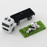 Takara tomy, реалистичная металлическая игрушечная машина, модель автомобиля, игрушка, панда