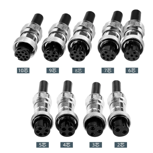 GX16 Водонепроницаемая воздушная подключаемость 2 3 4 5 6 7 8 9 -Core Connection Public Mother Fixed Plug -In