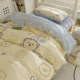 All cotton three-piece set skin-friendly and soft farewell to rough bedding