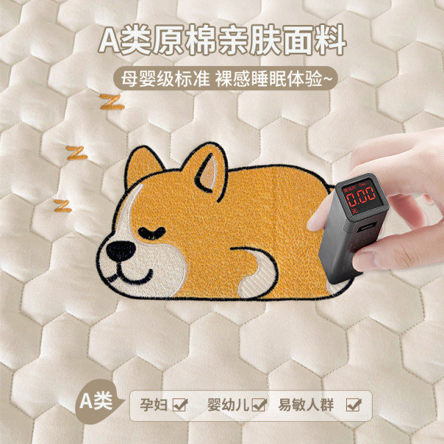 Soybean mattress household padding protective mattress sheet anti-slip