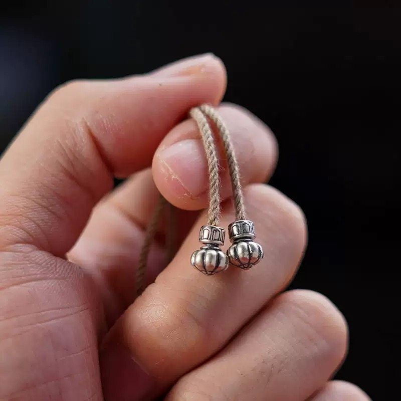 925银富甲天下龟壳背云文玩三通弟子珠菩提手串diy配饰配件全套藏,淘宝优惠券,粉丝福利购,淘宝优惠卷