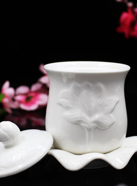 净水杯佛堂供水杯陶瓷复古