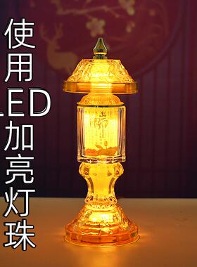 财神灯水晶灯关公灯LED佛龛灯