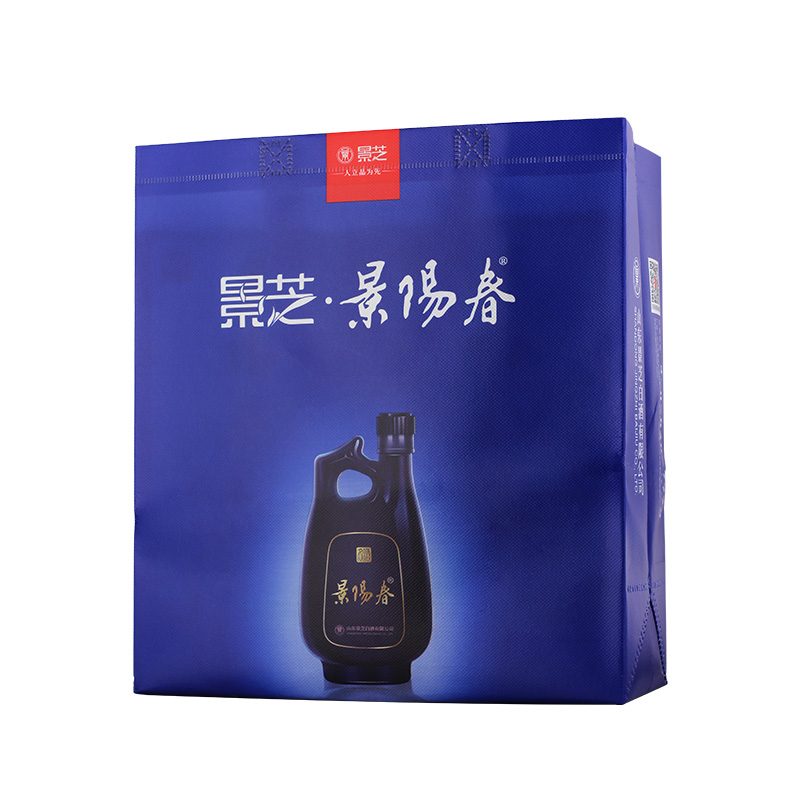 景芝 52度景阳春如意山东高度浓香型白酒 500mL*6瓶整箱纯粮酒 - 图2