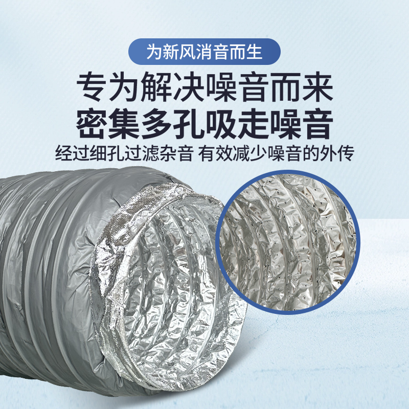 新风系统消音软管 离心风机消音器 消音管 消音箱 通风静压箱消声,淘宝优惠券,粉丝福利购,淘宝优惠卷