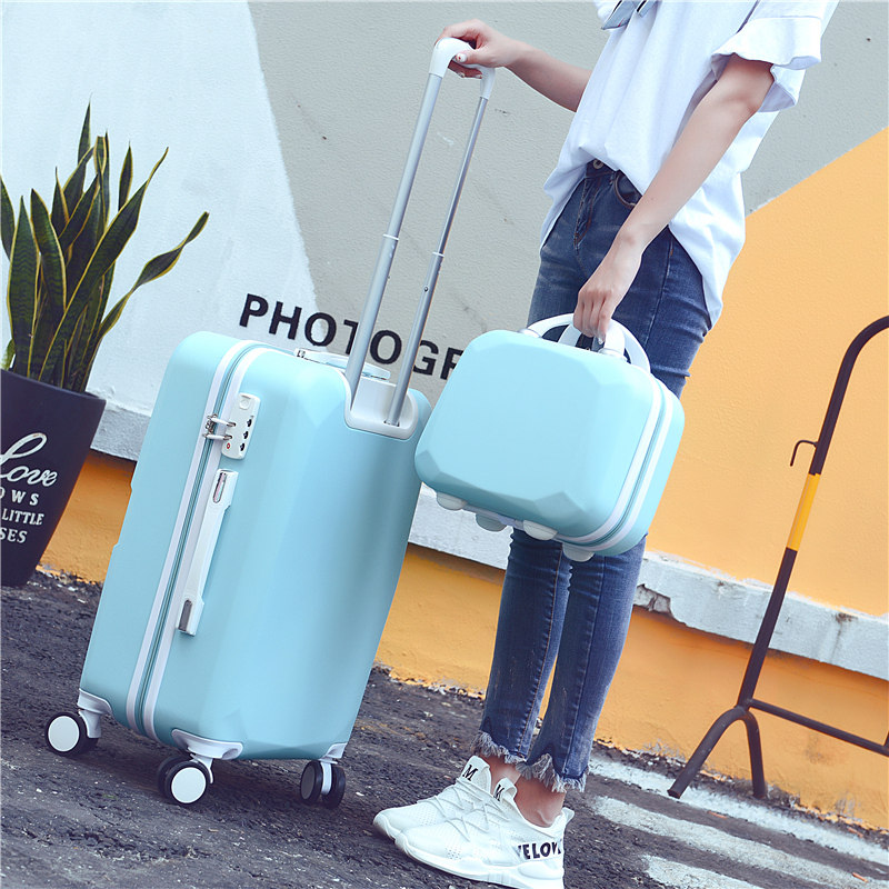 ins网红女韩版万向轮子母箱密码包 guste古思特旅行箱