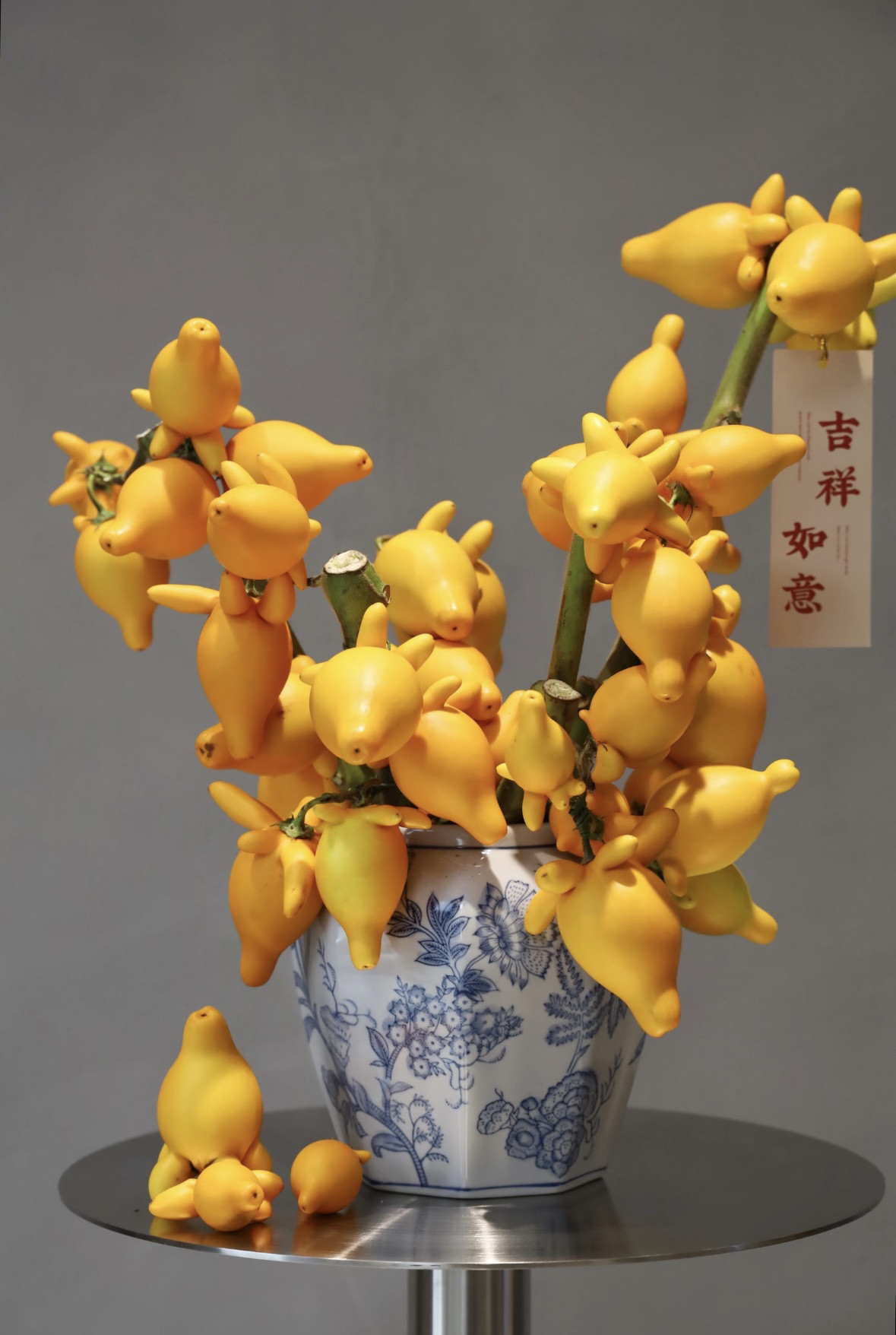 五代同堂黄金果鲜花云南直发五袋果 福禄果鲜切花五指茄插花乳茄,淘宝优惠券,粉丝福利购,淘宝优惠卷