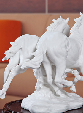 礼品客厅摆件大尺寸德化陶瓷