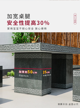 天然石雕门墩庭院摆件仿古