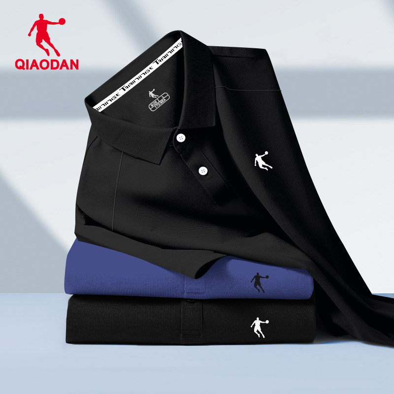 乔丹polo衫男士短袖t恤夏季新款休闲商务翻领上衣灰色运动体恤男,淘宝优惠券,粉丝福利购,淘宝优惠卷