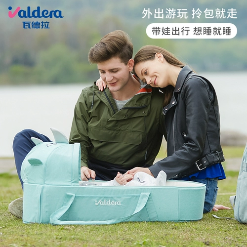 Портативная детская корзина для новорожденных, безопасная колыбель