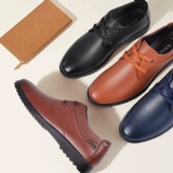 Мужская демисезонная кожаная зимняя обувь для отдыха для кожаной обуви, из натуральной кожи, мягкая подошва, воловья кожа