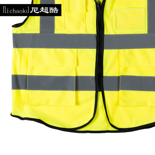 【反光背心】马甲反光马甲反光服反光衣路面施工事故马甲荧光衣 - 图1