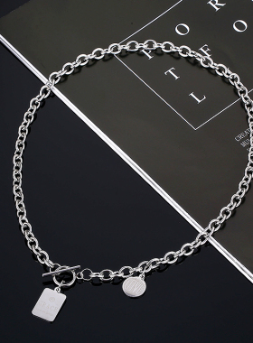 项链情侣街头嘻哈男女粗链子