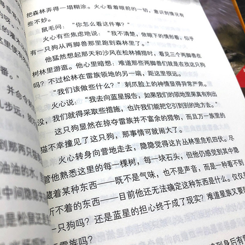 猫武士全套42册 1-7部曲 雷光破云猫武士首部曲一二三四五六七八部曲必小学生三四五六年级课外书阅读儿童文学动物小说故事书正版 - 图2