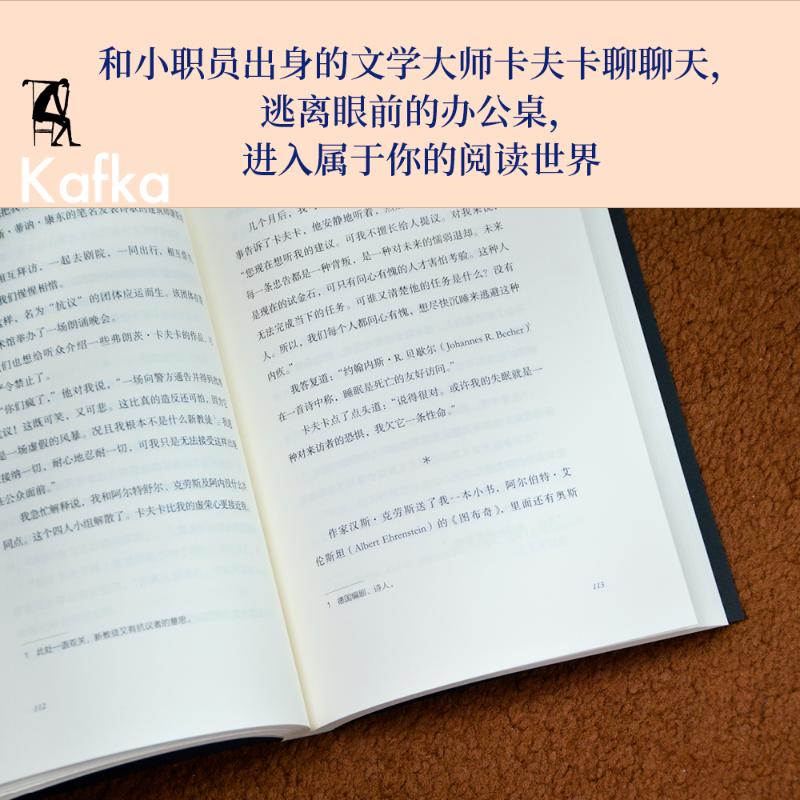 阅读是砍向我们内心冰封大海的斧头 卡夫卡谈话录 徐迟 译 文学其它文学 新华书店正版图书籍 天津人民出版社 - 图2