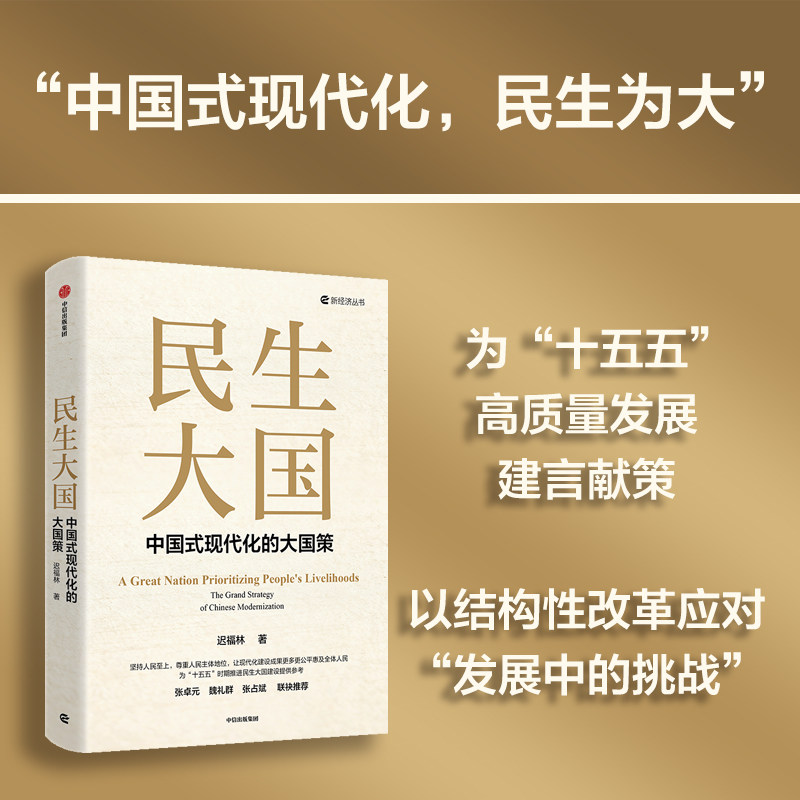 民生大国 中国式现代化的大国策 迟福林40年民生研究集大成之作 聚焦民生为大 为十五五规划建言献策民富优先公共服务新华文轩中信 - 图0
