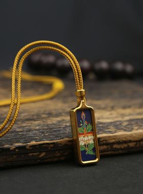 小唐卡吊坠十二生肖护身项链