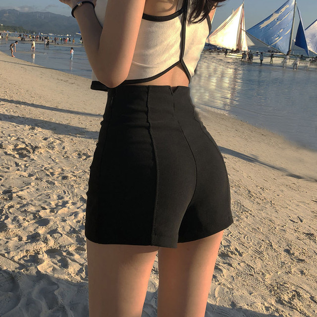 ໂສ້ງຂາສັ້ນ sexy ແອວສູງ ແລະ ກາງເກງຮ້ອນ