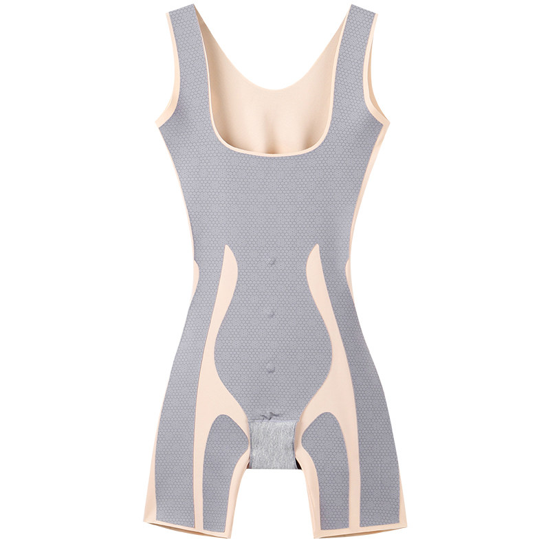 收腹塑身后脱式无痕塑形夏款内衣 2my塑身连体衣