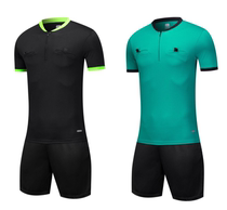 New Light Board Football Referee Suit Professional Short Sleeve Football Match Ball Certificate Suit Comfort And Breathable