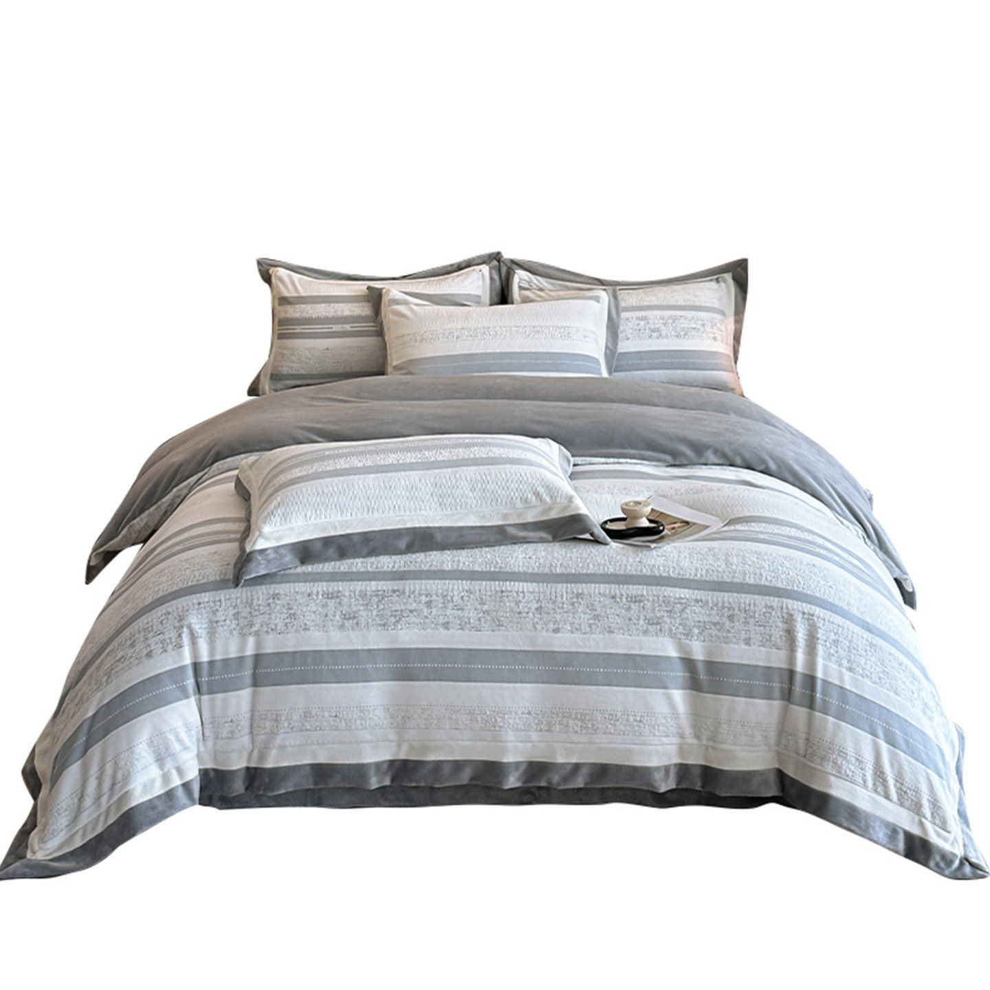 2025新款轻奢高级感雕花绒床上四件套冬季加厚牛奶珊瑚绒被套床单,淘宝优惠券,粉丝福利购,淘宝优惠卷