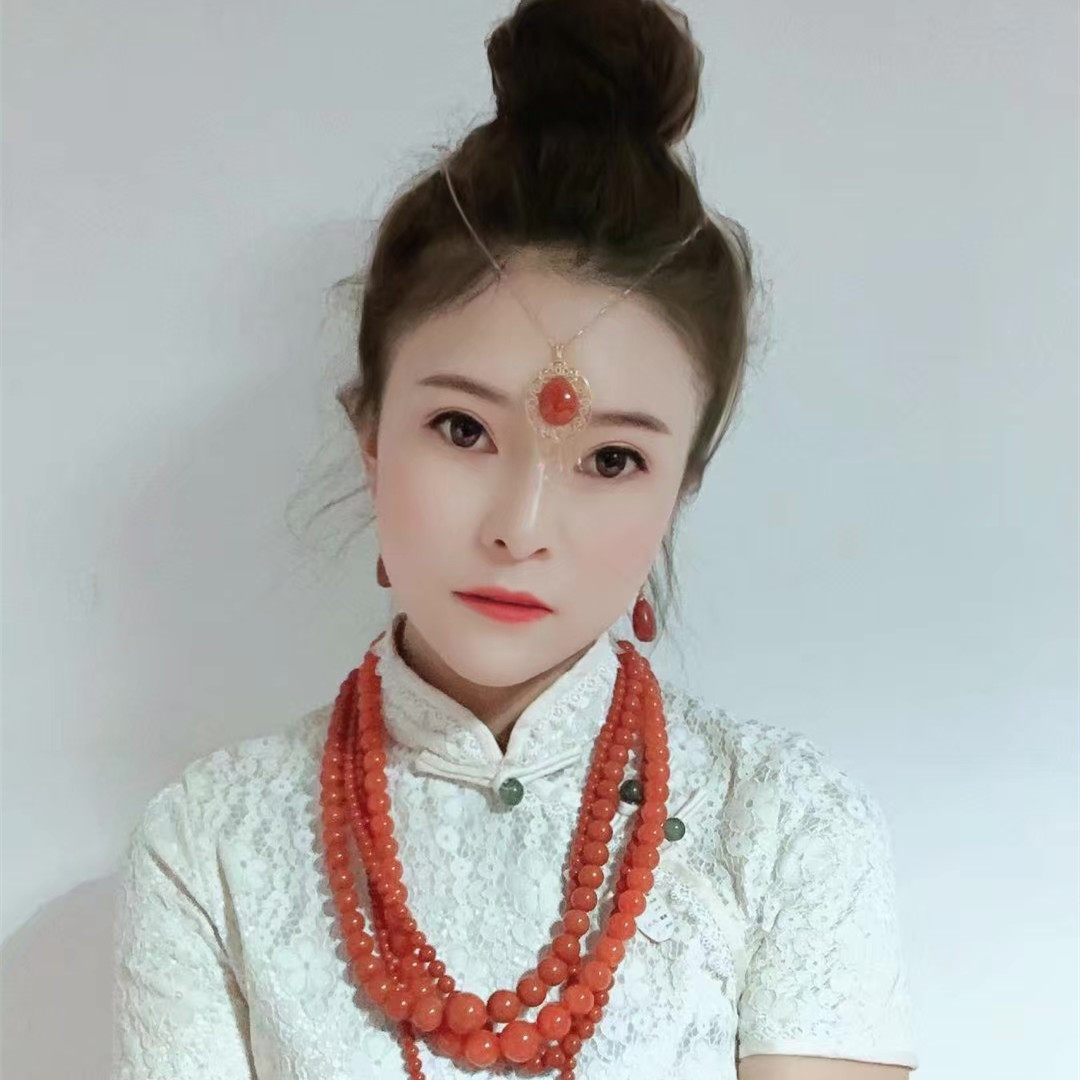 南红玛瑙戒指女三通四川凉山瓦西手串手镯天然正品戒面配珠直播间_虎窝淘