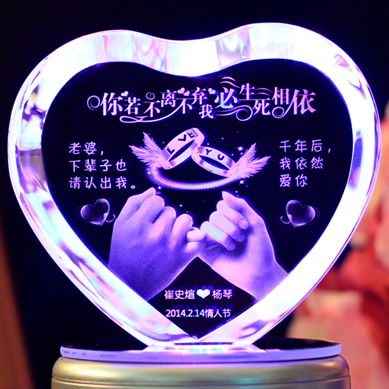 结婚恋爱一周年纪念礼物男生送女友生日创意浪漫新圣诞元旦情人节