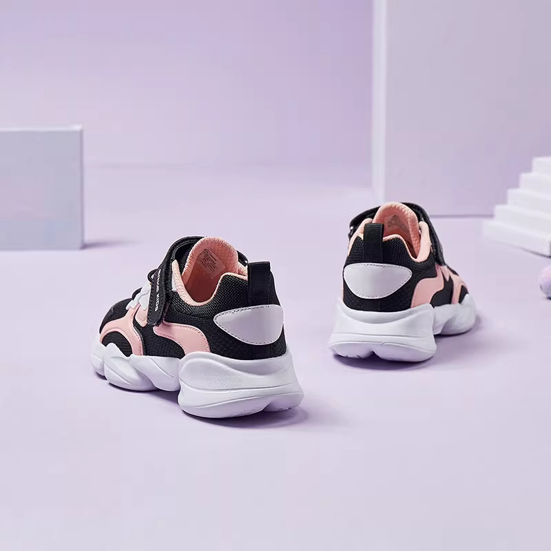 鸿星尔克女童鞋秋季新款儿童运动鞋减震跑步鞋子软底夏季透气官方