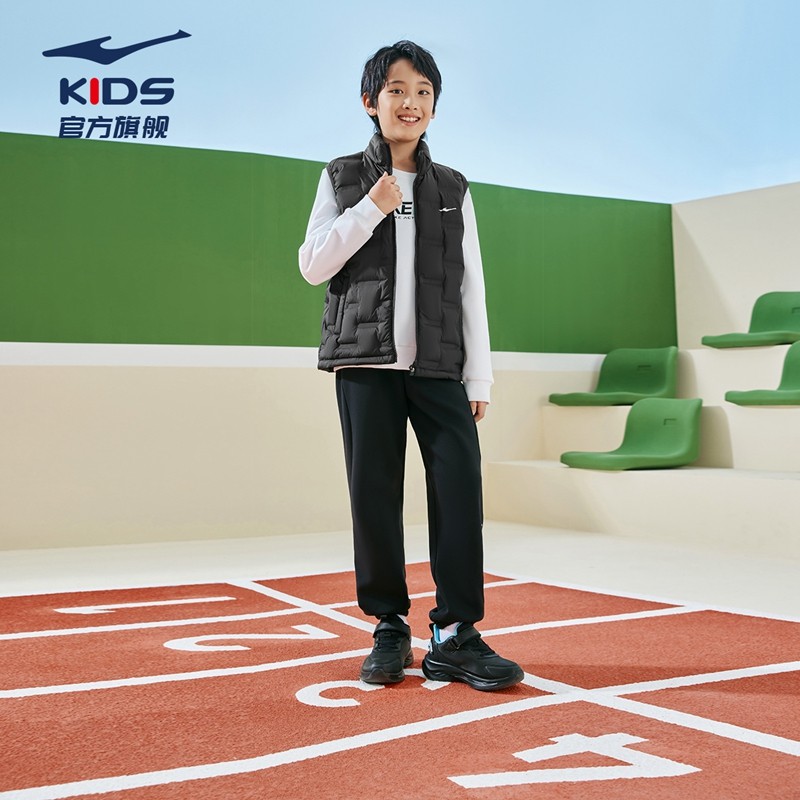 鸿星尔克男童装马甲儿童轻羽绒服2025新款秋冬防风保暖外套女同款,淘宝优惠券,粉丝福利购,淘宝优惠卷