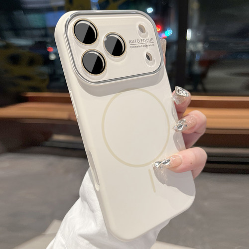 第一卫新款磁吸适用苹果17Pro手机壳iPhone17Promax保护套16magsafe磁吸15液态硅胶14防摔女13情侣air高级感 - 图0