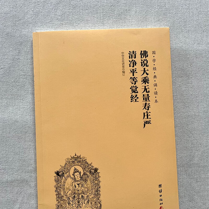 佛说大乘无量寿庄严清净平等觉经 国学经典诵读本 横排大字简体儿童读经教材国学经典书籍畅销书中华传统文化佛学修心智慧经文经书 - 图1