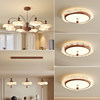 Medieval French printed fabric living room chandelier
